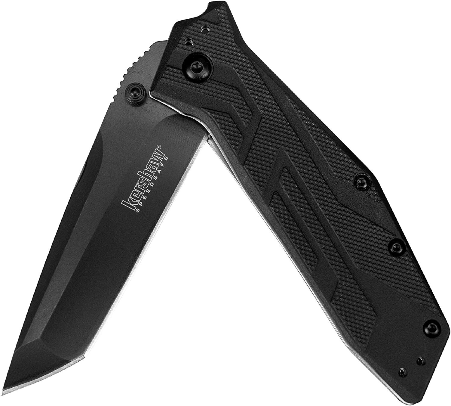 Kershaw 1990 Brawler Assisted Opening Folding Knife, 3.25" Blade