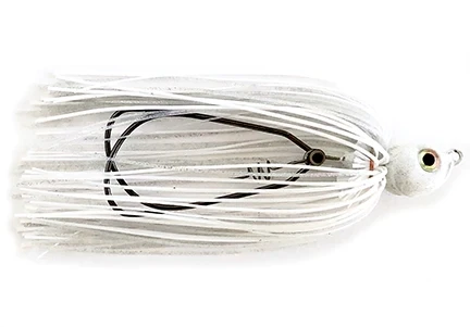 Ledge Hog #56 1/2oz Scissor Jig Pearl White Swim