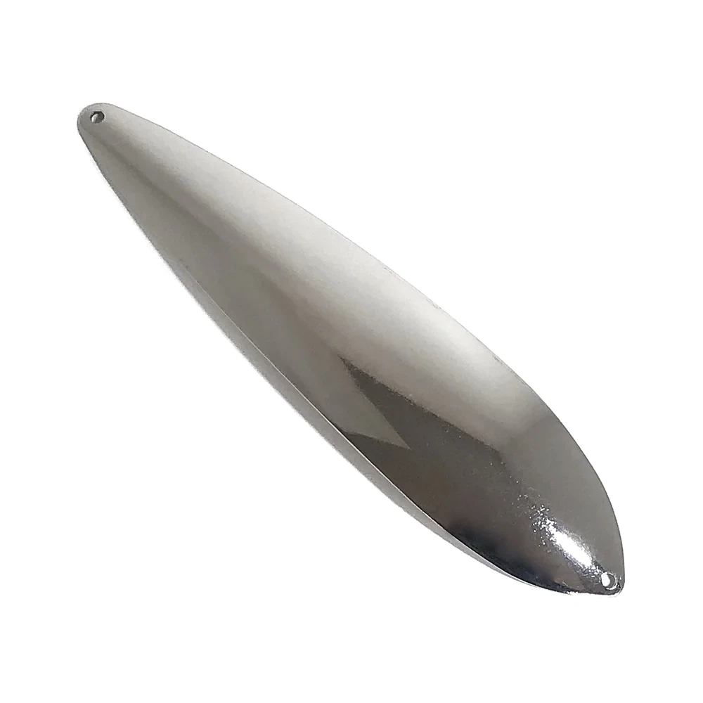 Ledge Hog # 28 6.5 Slow Fall Spoon Silver/Gold