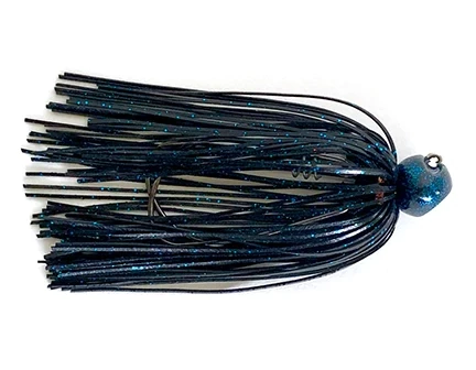 Ledge Hog #60 3/4 oz Scissor Jig Blk/Blue Football