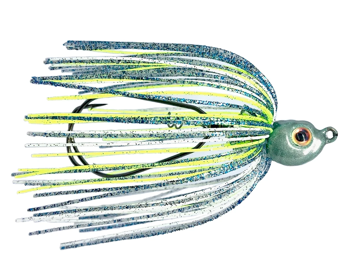 Ledge Hog #71 1/2oz Scissor Jig Blue Sexy Swim