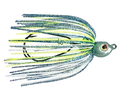 Ledge Hog #71 1/2oz Scissor Jig Blue Sexy Swim