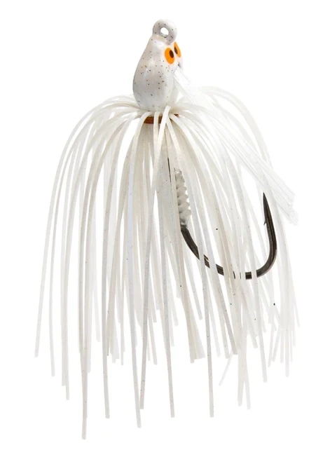 Ledge hog #57 3/8oz Scissor Jig Pearl White Swim