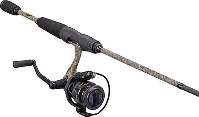 Lew's LXL6080M-2 Laser XL Bigwater Speed Spin Spinning Combo, Rev