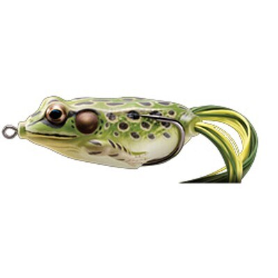 LiveTarget FGH45T508 Hollow Body Frog Topwater Lure, 1 3/4", 1/4 oz