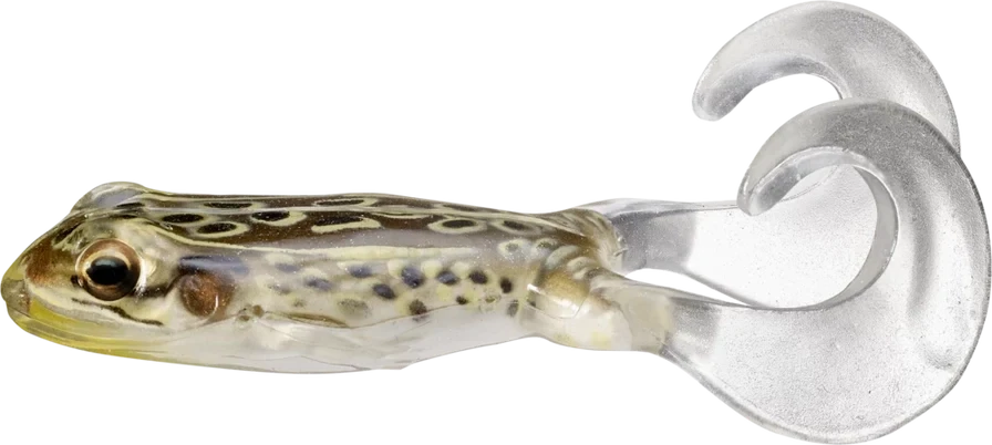 LiveTarget Freestyle Frog, 3 1/2", Tan/Brown