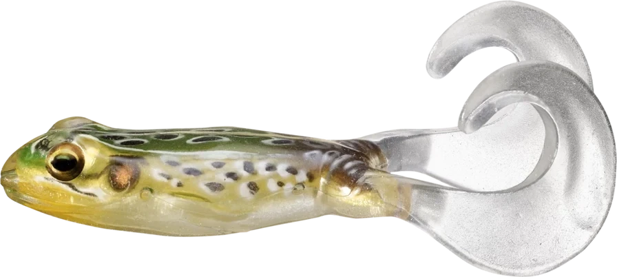LiveTarget Freestyle Frog, 3", Emerald/Brown