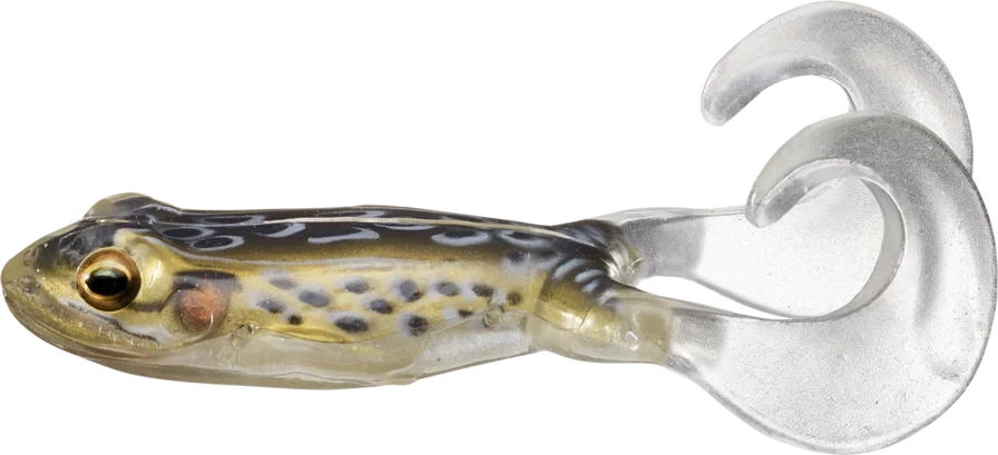 LiveTarget Freestyle Frog, 3 1/2", Pearlescent/Bronze