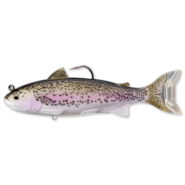 LiveTarget TRS168MS715 Trout Adult Swimbait 6 1/2" 2 1/2 oz olive/red