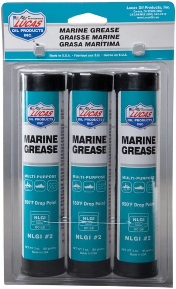 Lucas Marine Grease 3-3oz Tubes