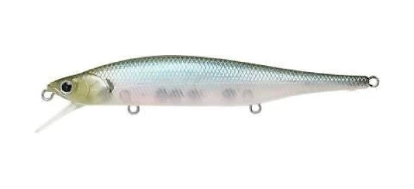 Lucky Craft PT100-238GMN Pointer 100SP Jerk Bait, 4", 5/8 oz, Ghost