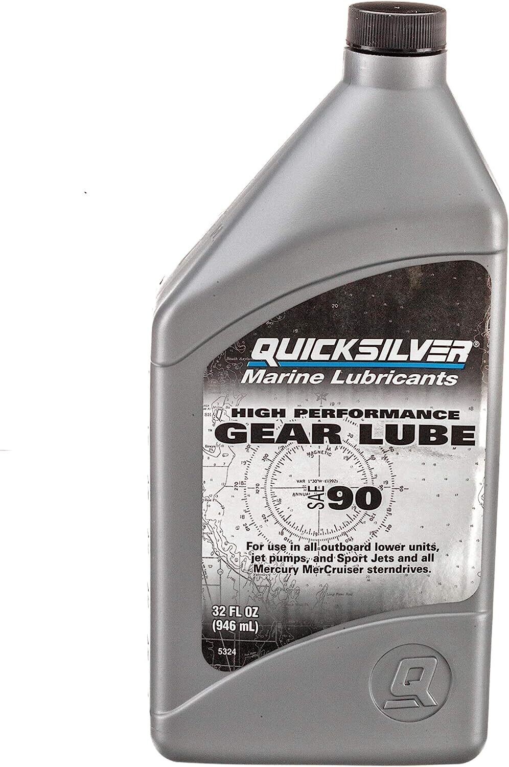 Mercury QUIK858064 Quicksilver Gear Lube 32oz HP Premium