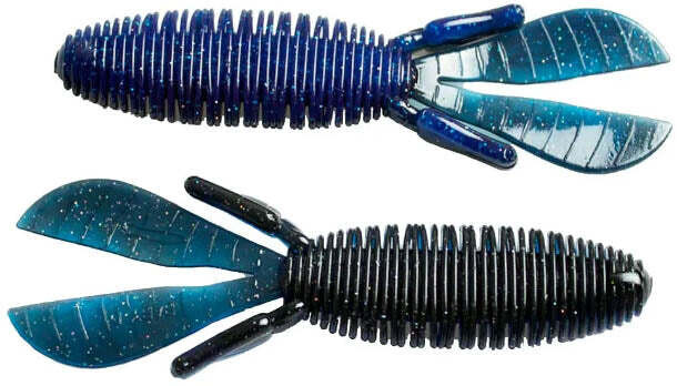 Missile Baits MBBD365-BRF Baby D Bomb Creature Bait, 3.65&quot;, Bruiser