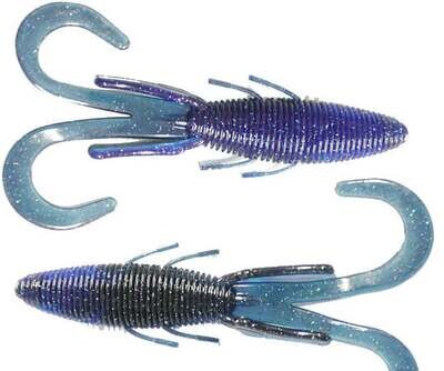 Missile Baits MBBDS5-BRF Baby D Stroyer Creature Bait, 5&quot;, Bruiser
