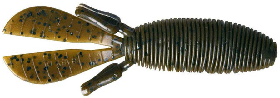 Missile Baits MBBD365-GPP Baby D Bomb Creature Bait, 3.65&quot;, Green