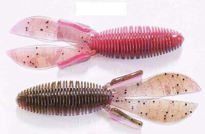 Missile Baits MBDB45-PBLY D Bomb Creature Bait, 4 1/2&quot;, Pink Belly