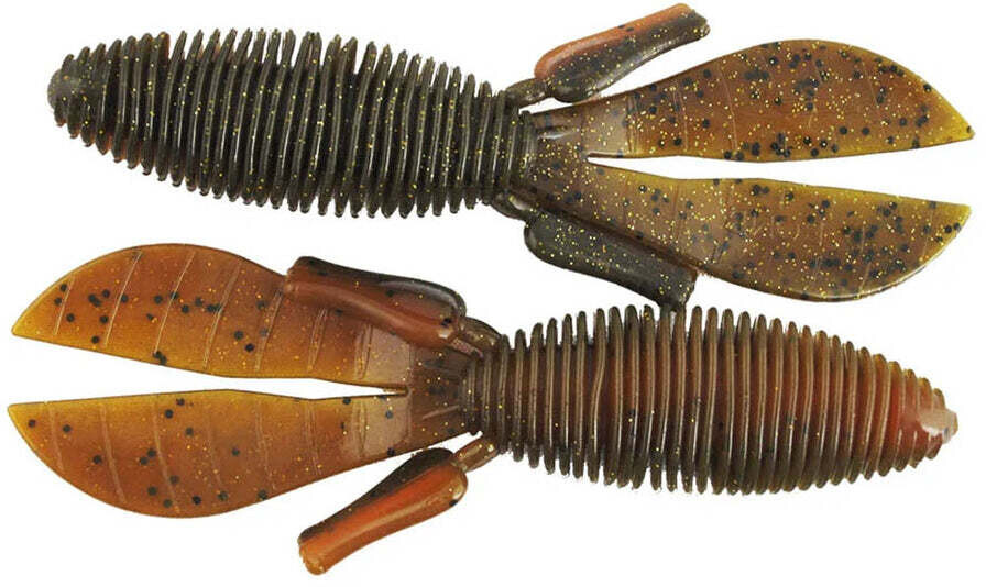 Missile Baits MBDB45-GLA D Bomb Creature Bait, 4.5&quot;, Golden Amber