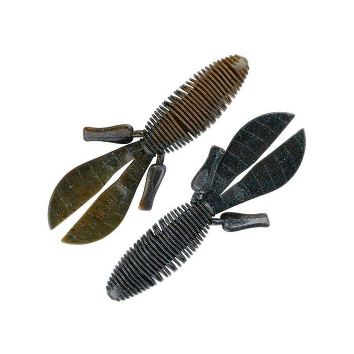 Missile Baits MBDB45-SBG D Bomb Creature Bait, 4.5&quot;, Super Bug
