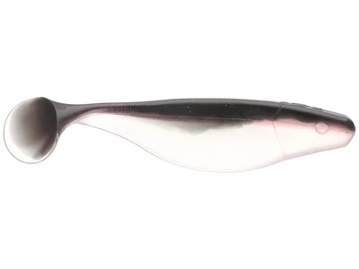 Mister Twister 4SA10-31 Sassy Shad Swimbait, 4", 3/8 oz, White Pearl/Black Back, 10/Pack