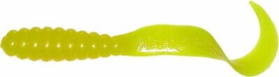 Mr Twister MTSF20-2 Meeny Tail 3" Yellow 20Pk