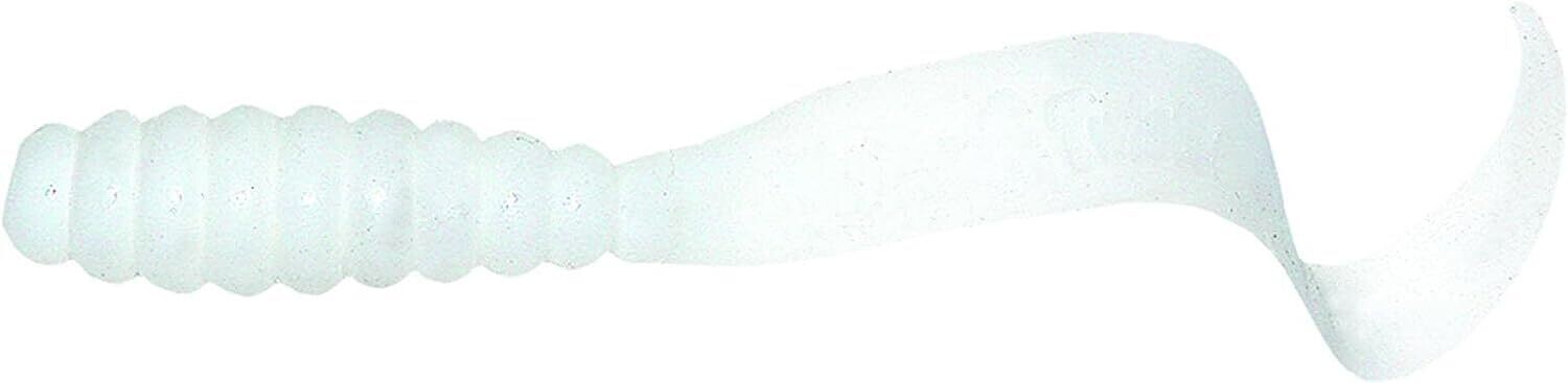 Mr Twister TTSF20-1 Teenie Tail 2" White 20Pk