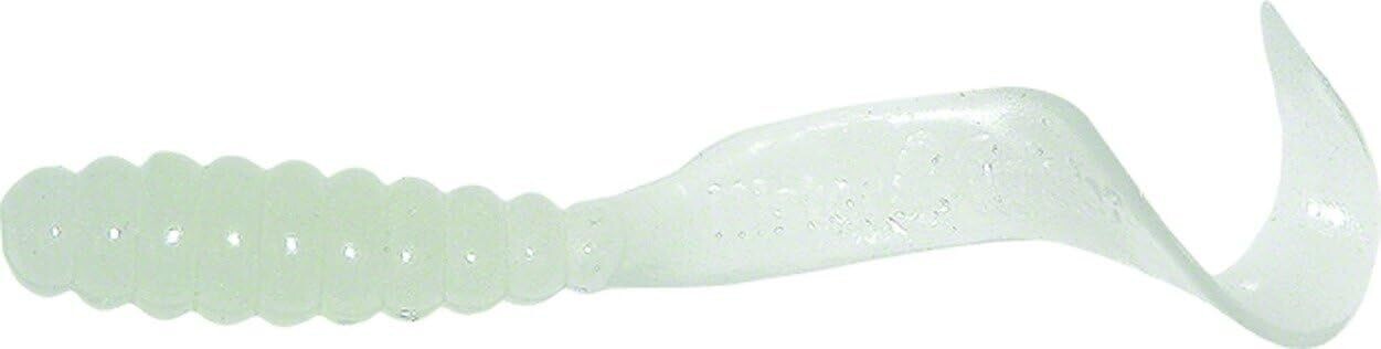 Mr Twister TTSF20-LS Teenie Tail 2" Luminescent 20Pk