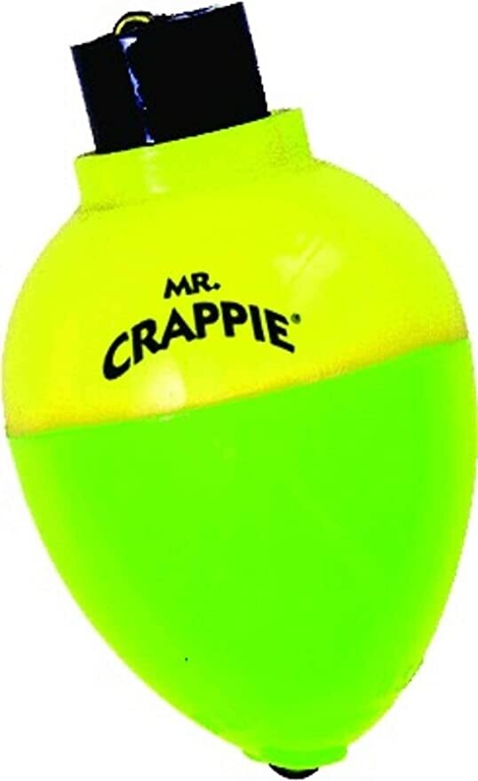 Mr. Crappie RP78P-3YG Rattlin Pear Floats 7/8" Yellow/Green 3Pk