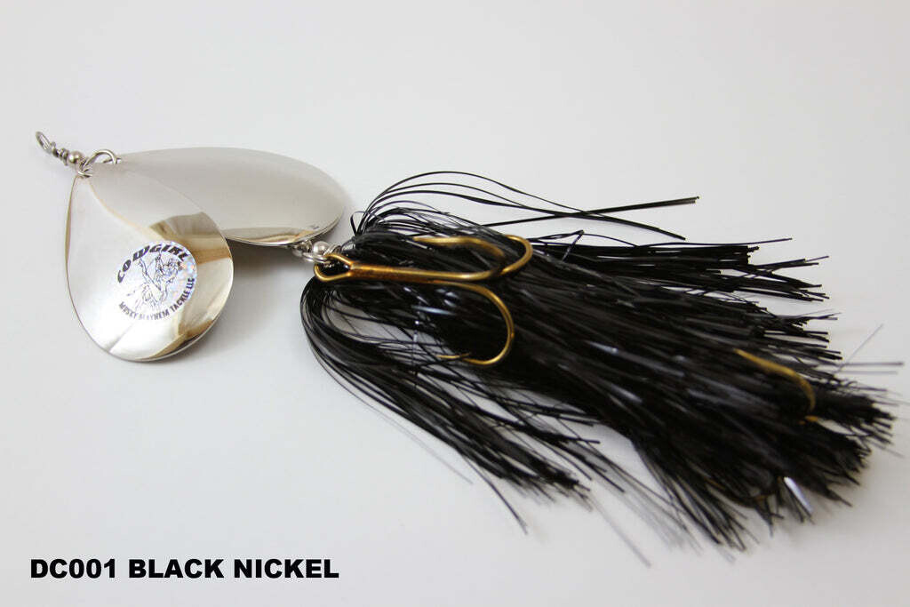 Musky Mayhem Double Cowgirl DC001 Black Nickel
