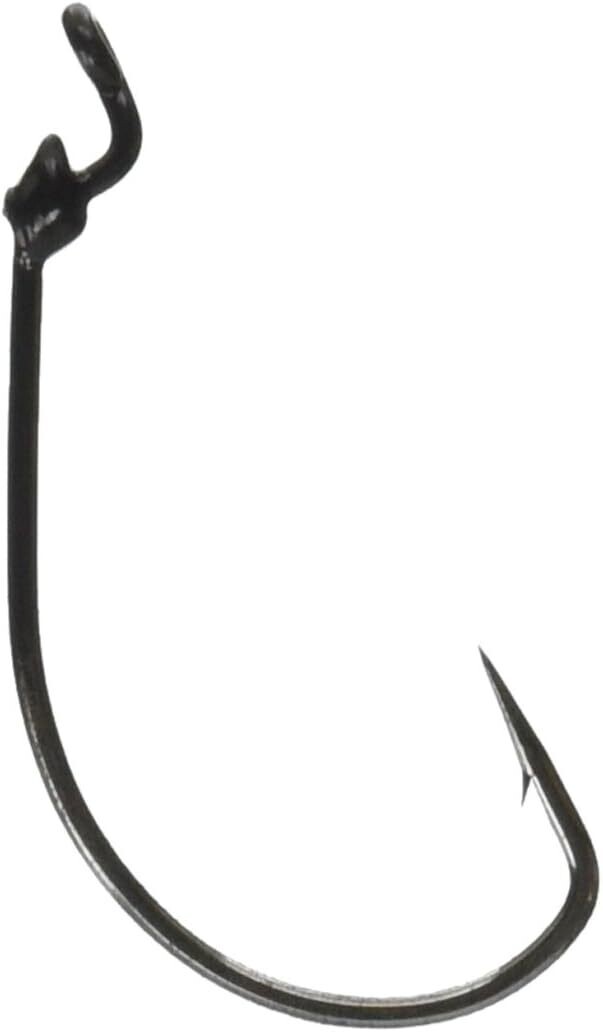 Mustad 38101NP-BN-2/0-5U Ultrapoint Grip-Pin KVD WormHook, Size 2/0