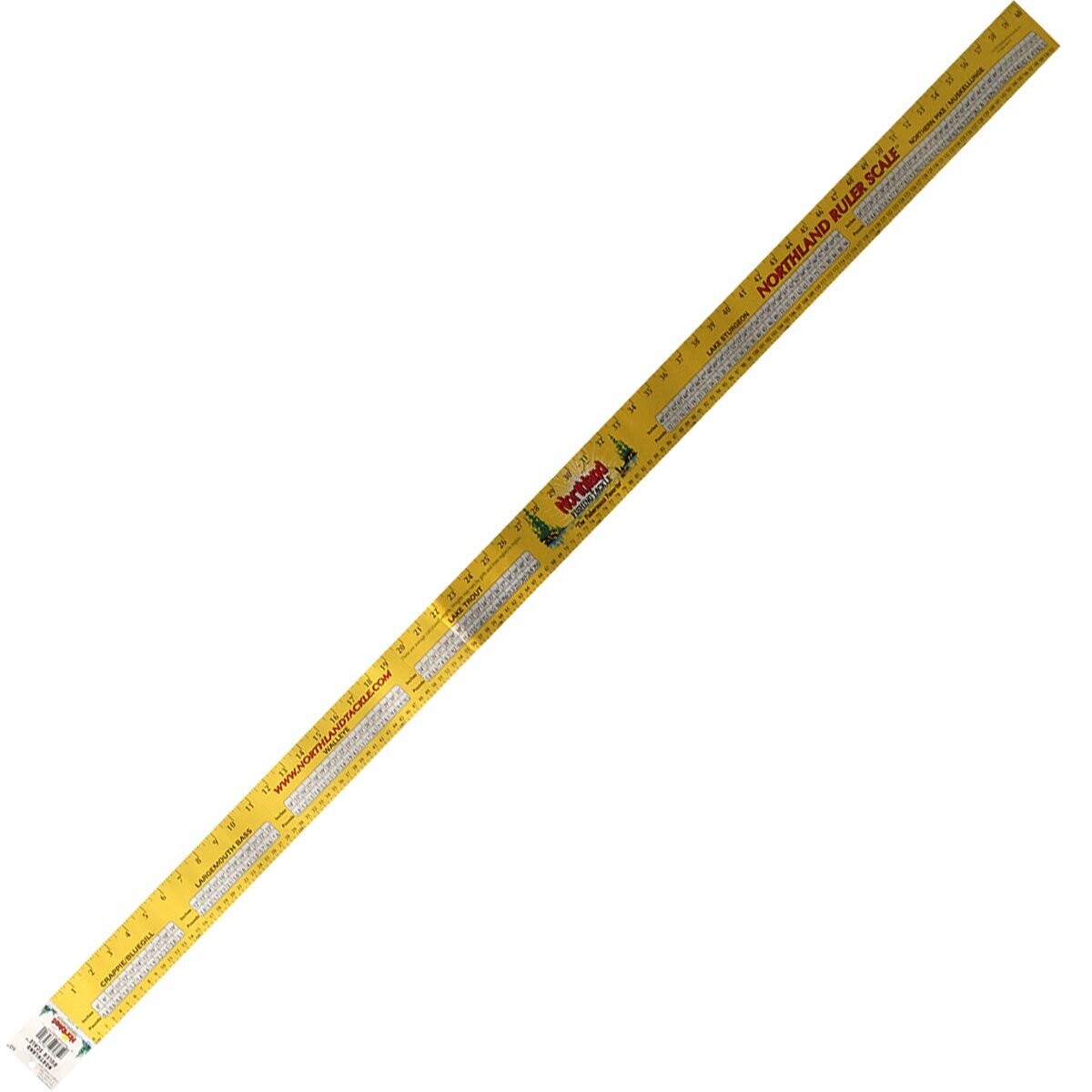 Northland NRS-60 Ruler Scale 60" Sticker Yellow (121347)
