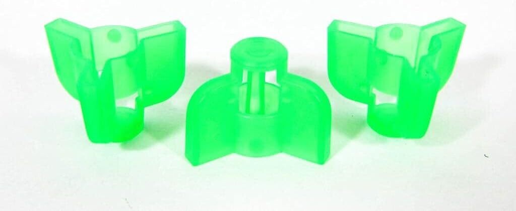 Owner 5112-120 Treble Hook Safety Cap 13Pk Small Green