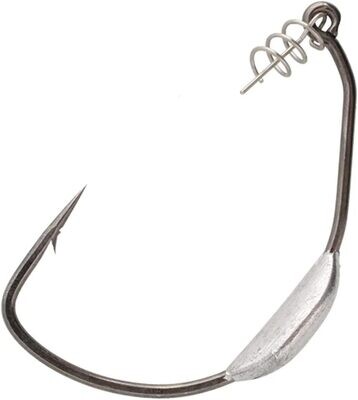 Owner 5130W-046 Weighted Beast Soft Bait Hook with Twistlock