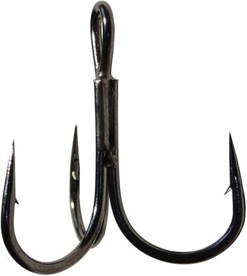 Owner 5635-056 Stinger-35 Short Shank Treble Hooks 8Pk Sz6 Silky