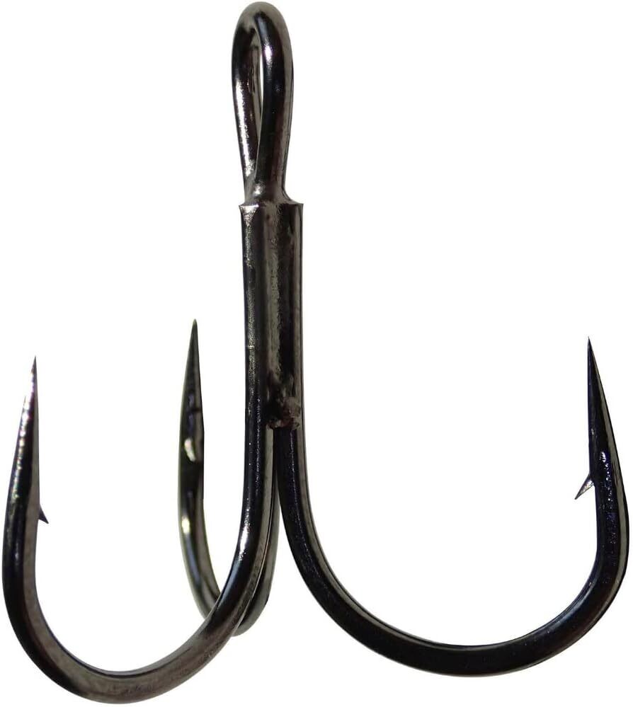Owner 5635-096 Stinger-35 Short Shank Treble Hooks 6Pk Sz2 Silky
