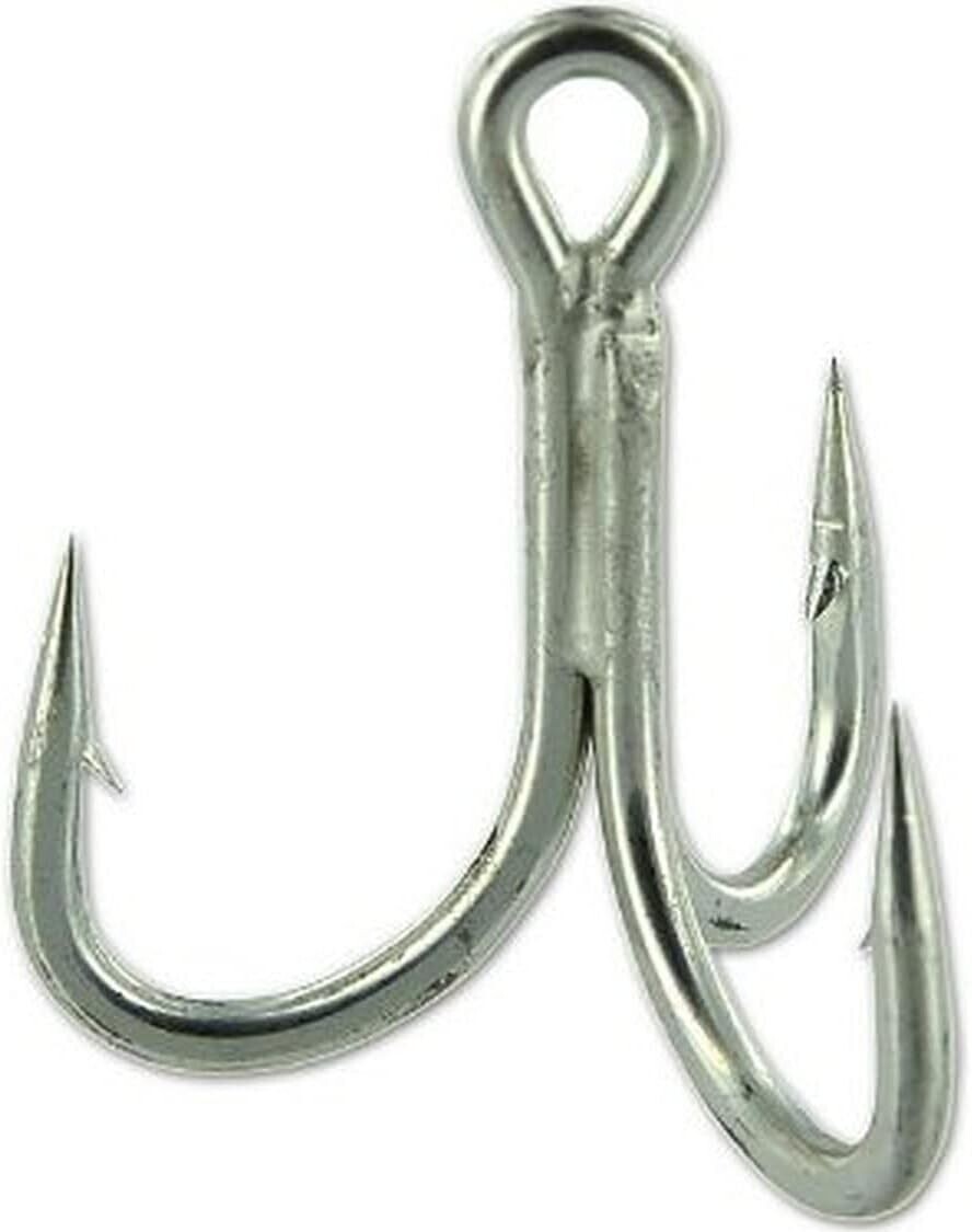 Owner 5666-119 Stinger-66 Treble Hook, Size 1/0, Short Shank, 4X