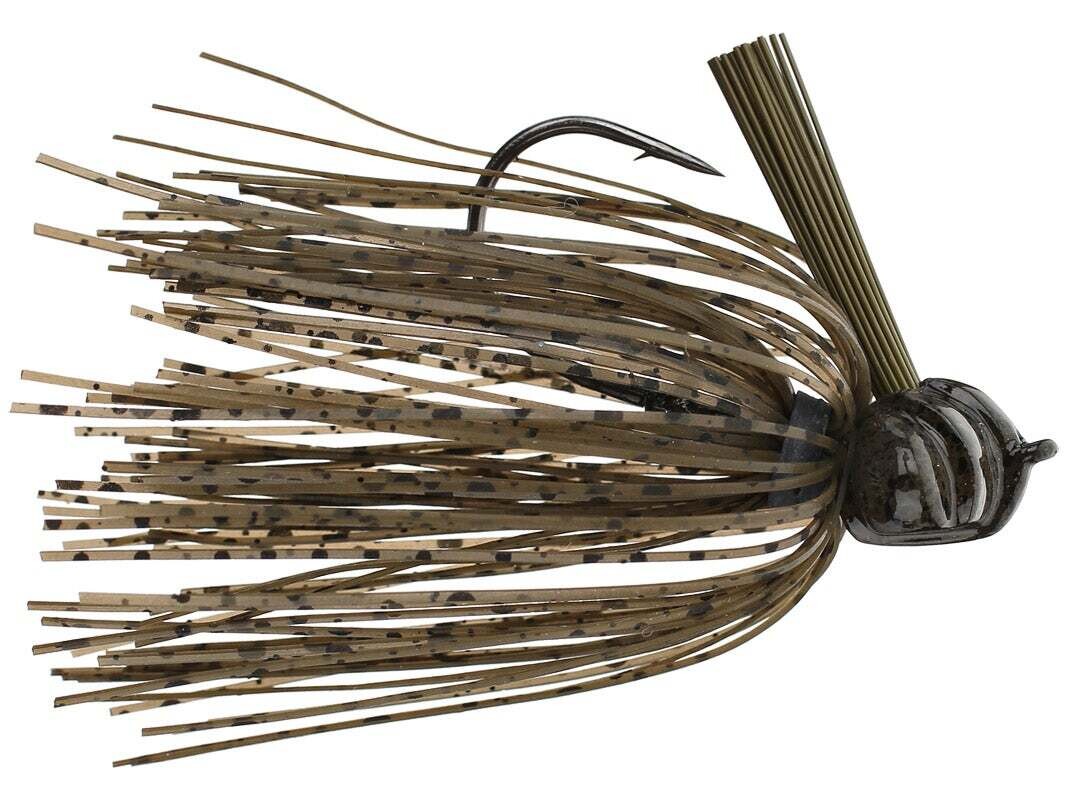 Pacemaker The Flatline Football Jig green pumpkin