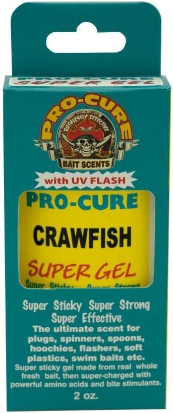 Pro-Cure G2-CRW Super Gel 2oz Crawfish