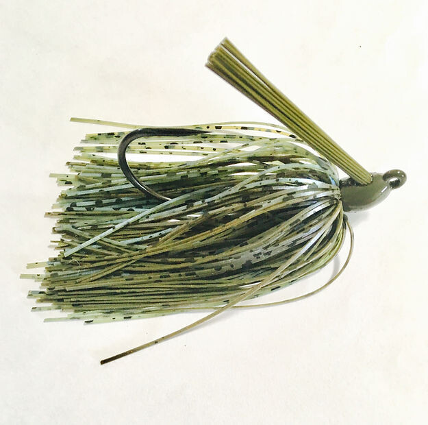 Queen Swim Jig 3/4 oz Bluegill Ghost