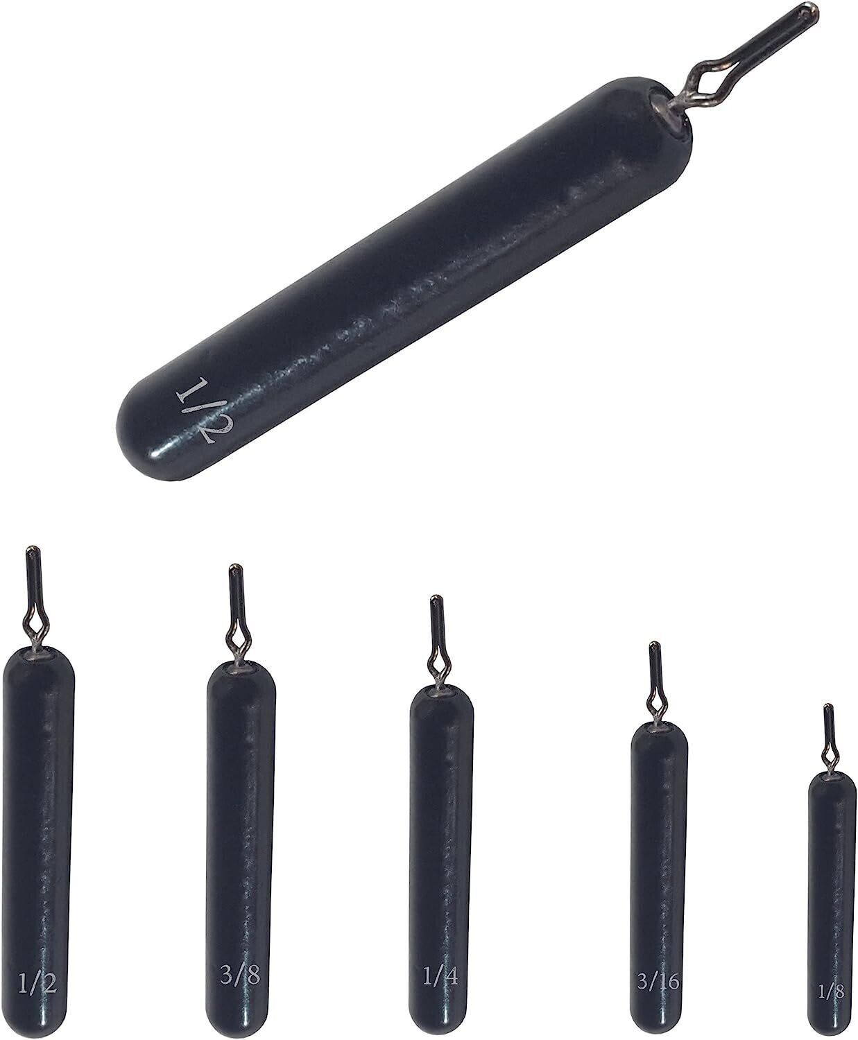 Queen Tungsten Dropshot Weight 1/2 oz Cylinder *2 per Pack