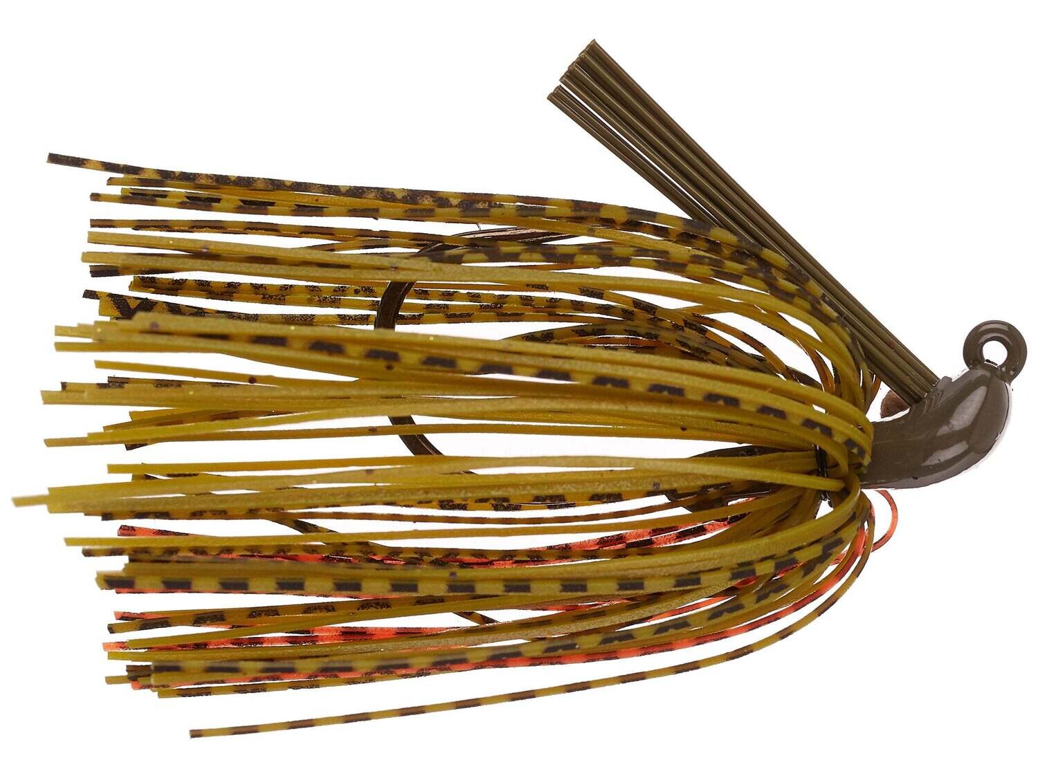 Queen Tungsten Flipping Jig 3/4 oz - Tennessee Craw (Greenpumpkin and orange)