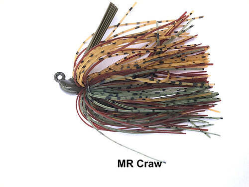 Queen Tungsten Flipping Jig 3/8oz - MR Craw (Brown, Tan, Grnpkn)
