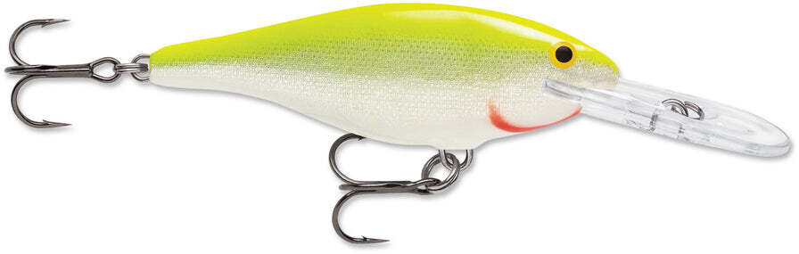 Rapala  Shad Rap Crankbait 2&quot;, 3/16 oz, Silver Fluorescent
