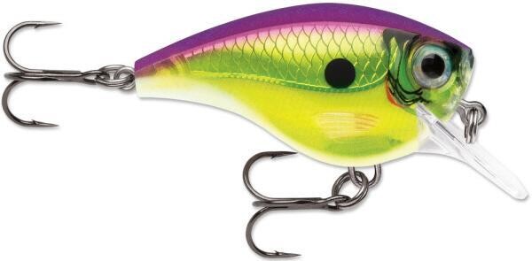 Rapala BX Big Brat 6 Squarebill 2-3/4&quot;, 3/4 Oz. Rock Solid