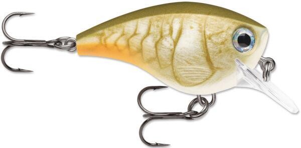 Rapala BX Brat Squarebill Crankbait 6, 2&quot;, 3/8 oz, Bone Craw