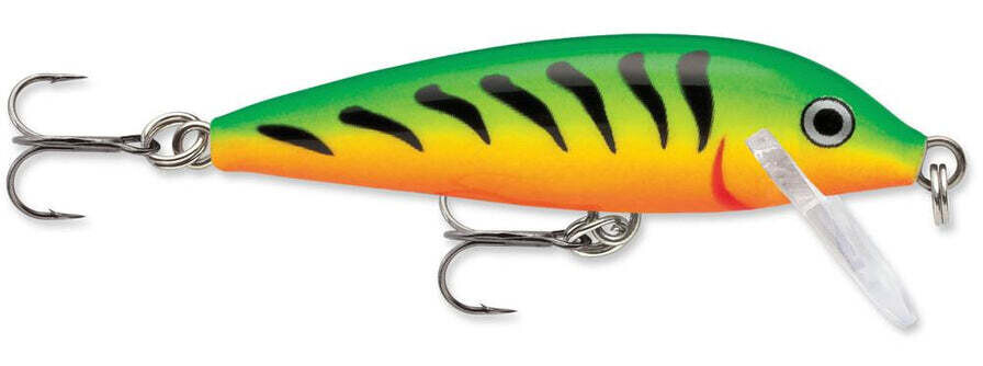 Rapala CD05FT CountDown Lure, 2&quot; 3/16 oz, Firetiger, Sinking
