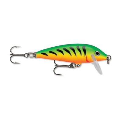 Rapala CD07FT CountDown Lure, 2 3/4&quot;, 1/4 oz, Firetiger, Sinking