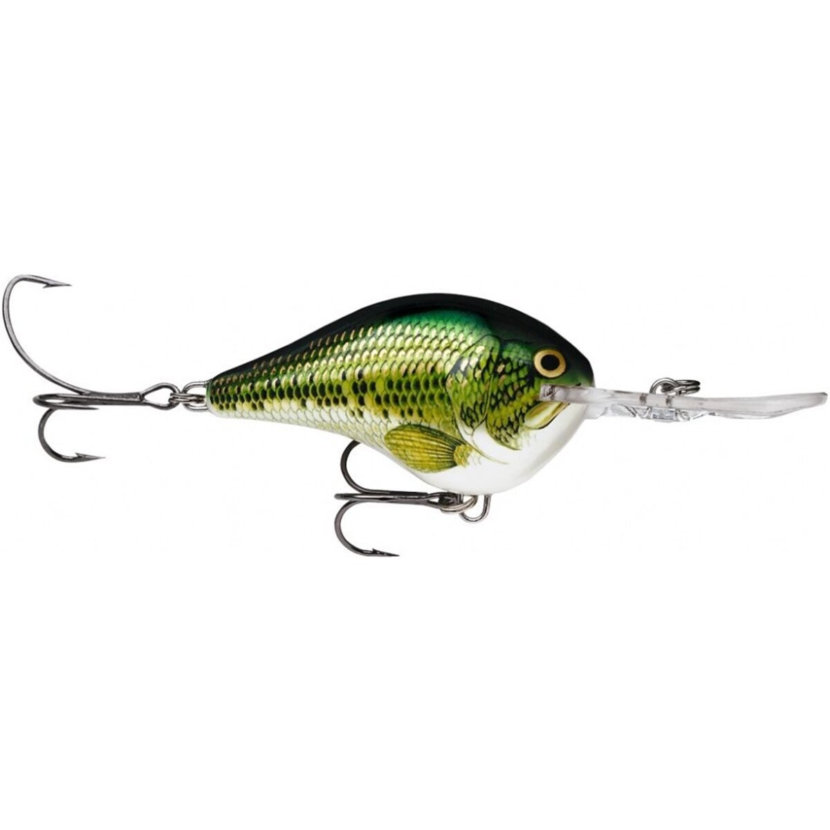 Rapala Dives-To 04 Crankbait 2", 5/16 oz, Baby Bass, Floating