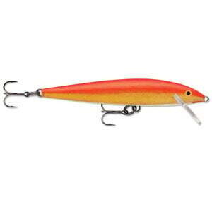 Rapala F13GFR 5 1/4&quot; 1/4 Gold Fl. Red - 0961