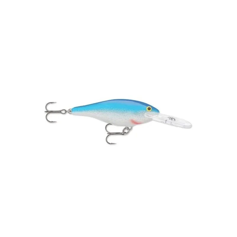 Rapala Glass Shad Rap Crankbait, 2 3/4", 7/16 oz, Glass Blue Shad, Suspending