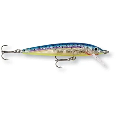 Rapala HJ08GBM Husky Jerk, 3 1/8&quot; 1/4 oz, Glass Blue Minnow Suspending